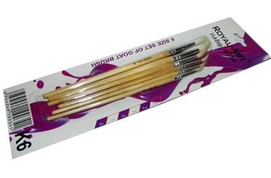 Кисти н-р "Коза" (1-6)