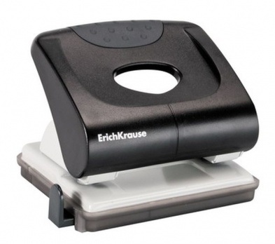 Дырокол на 30л. "EK" черный  EK 5402