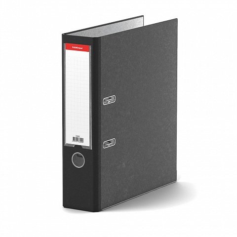 Регистратор А4 70мм мрамор черный Original Pro ЕК 33009