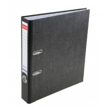 Регистратор А4 50мм черный разборн. "Бизнес"  ЕК 717