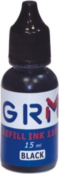 Краска штемп. 30мл черная GRM