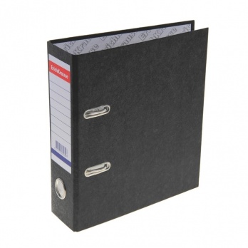 Регистратор А5 70мм мрамор серый ЕК 36097