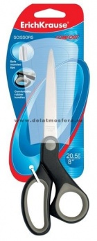 Ножницы 20,5см "Comfort" прорез. ручки, ассорти  ЕК 35111