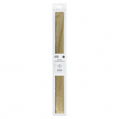 Бумага крепир. 50*250см золотая 22г/м2   CR_44009
