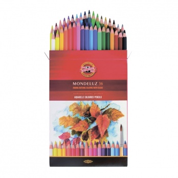 Акварел. каранд. 36цв. "Mondeluz" к/к 3719