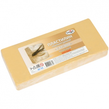 Пластилин скульптурный "Студия" 1кг., телесный, мягкий