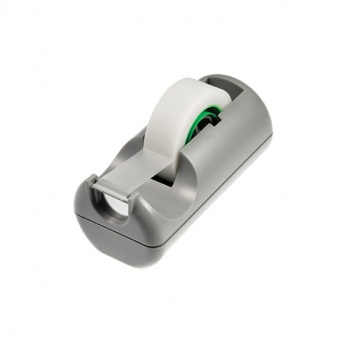 Диспенсер д/скотча настольн. серый  25*18мм 898М