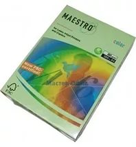 Бумага "Maestro Color" А4, 80г/м2, 50л. (зеленая)  MG28