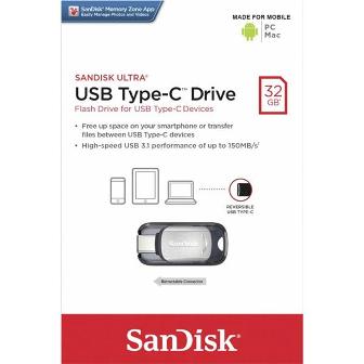 Флэш накопитель (USB3.1) 16GB SANDISK CZ450 Ultra, Silver, R130Mb/s