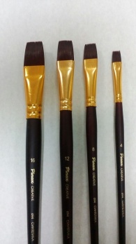 Кисть синт. пл. №24 жесткая  CREATIVE